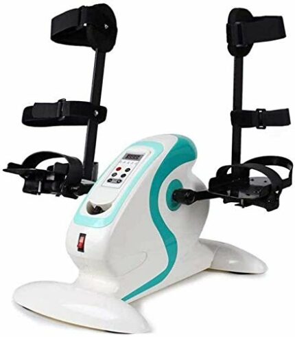 LUNEZY Under Desk Bike Pedal Exerciser - Portable Mini Legs And Arms Exercise Bike, Physical Therapy Home Rehabili