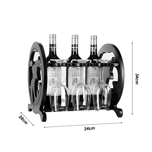 NEOCHY Wine Rack Wine Glass Rack Home Cabinet Wine Display Rack Decoration Goblet Upside Down