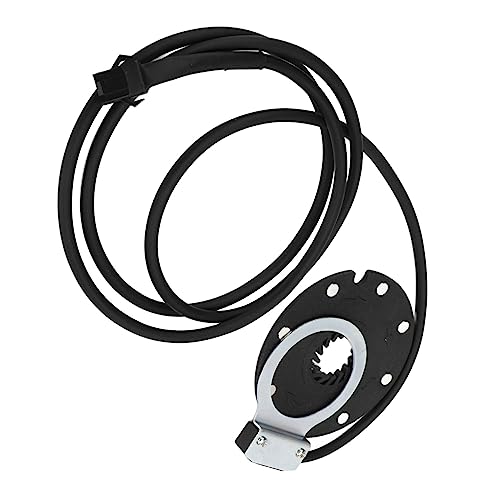 Changor 8 Magnets PAS System Speed Sensor, Dustproof Light Weight Antislip Pattern Provide Riding Power Assistant Sensor for Electric Bike Mounta