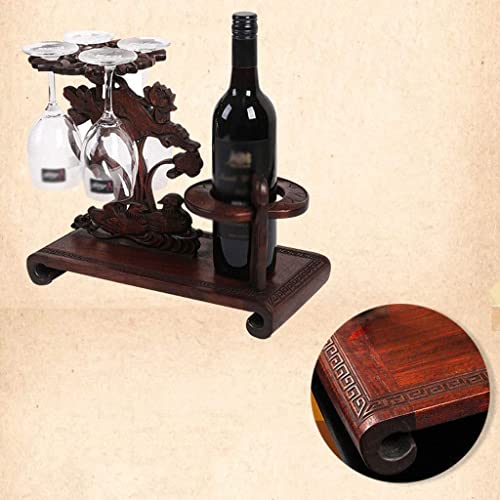 NEOCHY Rose Wine Rack, Creative Decoration for Wine Glass Rack in Modern Home Living Room