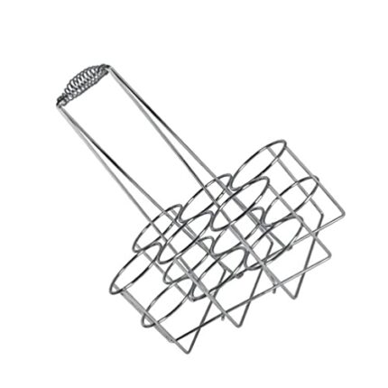 DOITOOL Metal Bottle Basket Bottle Carrier 6 Bottles Carry Basket Container Bottle Holder Milk Bottle Basket Wine Bottle Carrier Beer Glass Carri