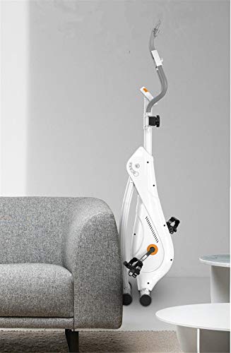 n/a Folding Spinning Bicycle Exercise Bike With Adjustable Resistance & Built-in Monitor, Home Stationary Magnetic Control Bicycle