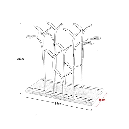 NEOCHY Wine Rack Ornaments Wine Glass Rack Upside Down Household Solid Modern Light Wine Cabinet Wine Wine Rack Display Stand