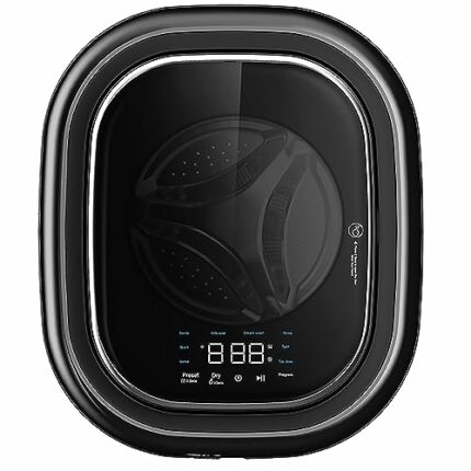 UPIKIT Full-Automatic Washing Machine and Spin Dryer,Wall-Mounted Electric Compact Washer,1450W Mini Underwear Washer, High Temperature Boiling W