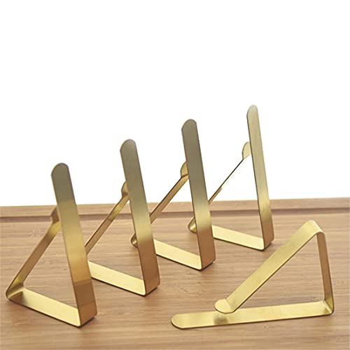 LAOJU Tablecloth Clips, Stainless Steel Table Cloth Clips Outdoor Table Cover Clamps Picnic Table Cloth Holders for Kitchen Picnics Party Wedding