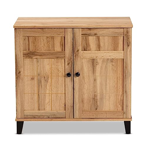 JYDQM With Cabinet Shoe Rack Home Furniture Finished Wood 2-Door Shoe Storage Cabinet Shoes Storage Rack