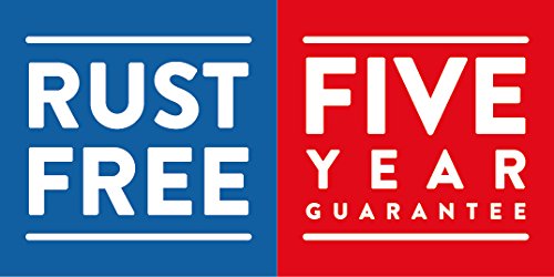 Croydex QM292941 Stick N Lock 2 Adhesive Towel Rail, 5 Year Rust Free Guarantee, Chrome