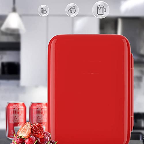 SDFGH Mini Portable Car Refrigerator Freezer Multi-Function Cooler Warmer Electric Fridge Compressor