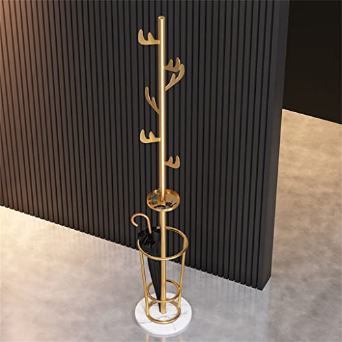 LUKEO Floor-standing creative metal coat hanger coat rack home indoor coat hanger bedroom coat rack (Color : D, Size