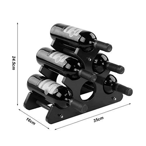 NEOCHY Wine Rack Triangle Solid Home Living Room Red Wine
