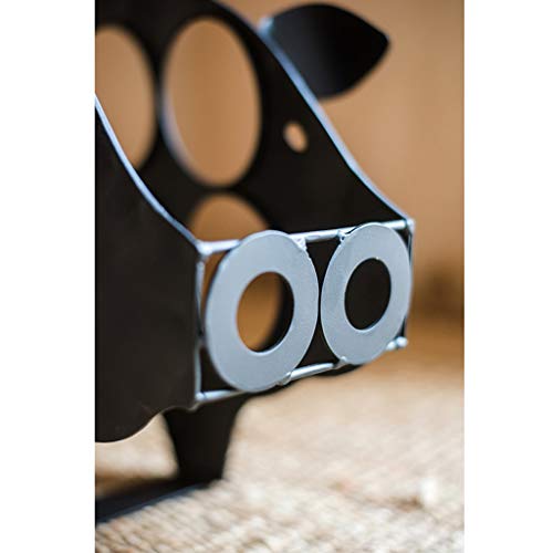 NEOCHY Wine Rack Wrought Iron American Decoration Home Creative Wine Cabinet Decoration Rack Wine Storage Rack