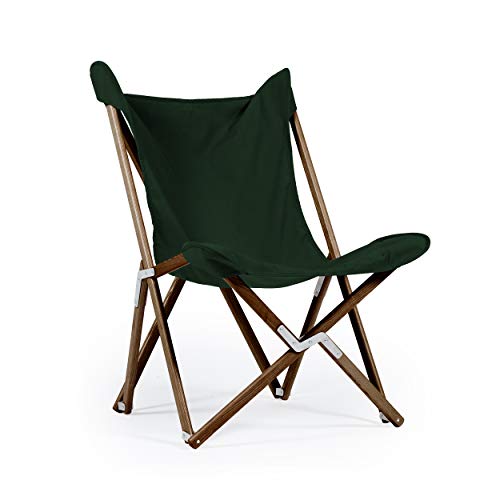 Telami–Tripolina Chair–Collection Recycled–Arm Chair–Foldable and Light – Pomegranate Colour – Natural Frame – Made in Italy - Outdoor Furniture,