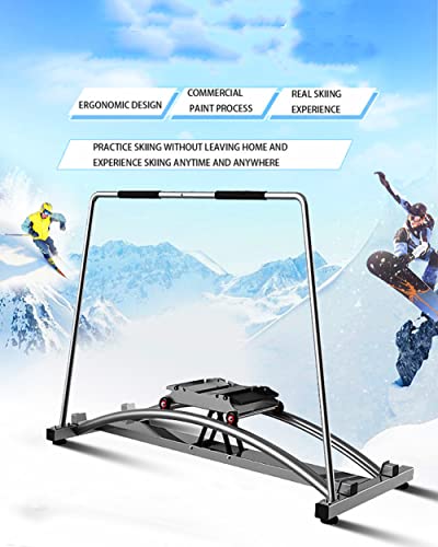 NAMVI Ski Trainer Machine, Elliptical Cross Trainer, Cardio Exercise Equipment, Accurate Simulation Of Skiing, Indoor Exercise Machine, for Hocke