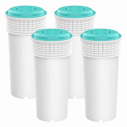 4 Pack Water Filter Cartridges Compatible with Tommee Tippee Perfect Prep™ Closer to Nature® Day & Night Machine