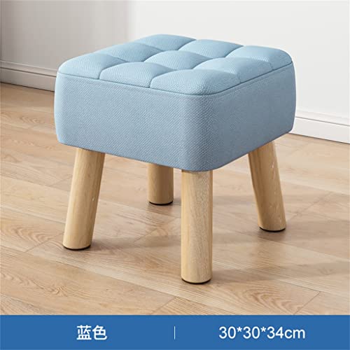 LUKEO Small Stool, Household Soft Bag, Low Stool Cushion, Foot Stool, Sofa Stool, Living Room, Coffee Table, Home (Color : 3-pack, Size : Talla �