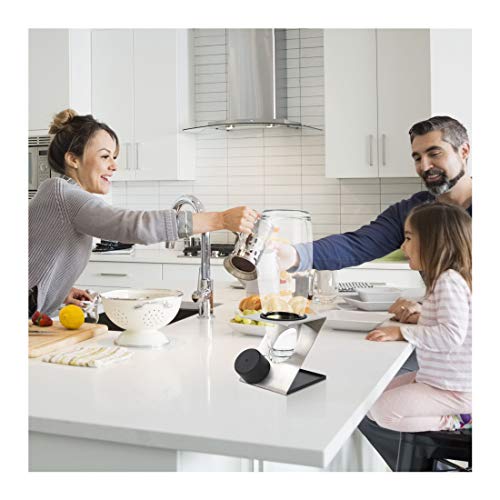 LEVIVO Bottle Holder / Drying Rack for Home Soda Maker Bottles, glass & PET, includes a Drip Catcher Tray, Premium Quality, Clever Z Design, Avai