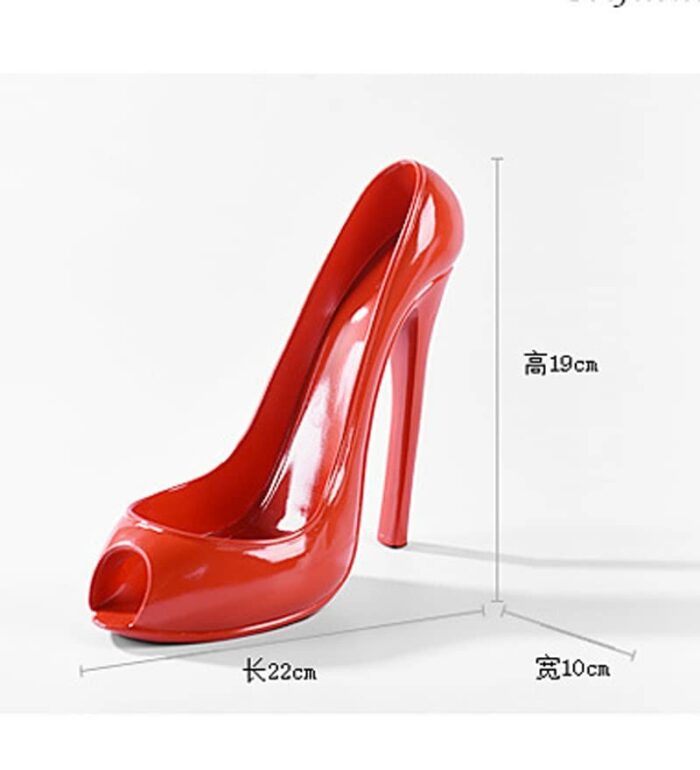 ZYZMH High-heeled Wine Racks, Bottle Racks, Shoe Cabinets, Home Dining Table, Kitchen Decorations, Gifts, Home Living Room, Dining Table Decorati
