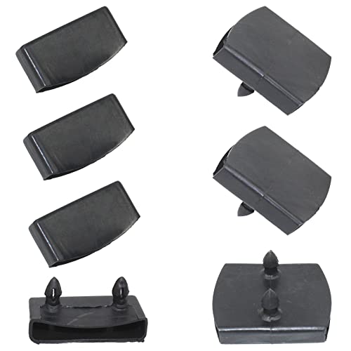 Gad2go 36 Pieces Plastic Bed Slat Caps 53mm-55mm Bed Slat Centre Caps Holder Side Slat Bracket Cover Replacement for Single Double King Size Beds