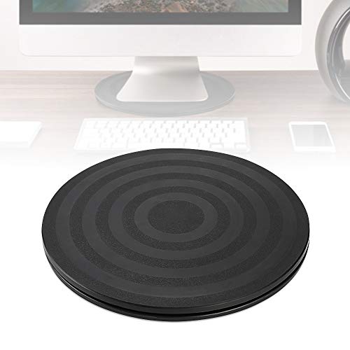RMENOOR 360° Rotating Swivel Stand Turntable Heavy Duty Rotating Stand Lazy Susan with Steel Ball Bearings for TV Computer Monitor Laptop Speaker