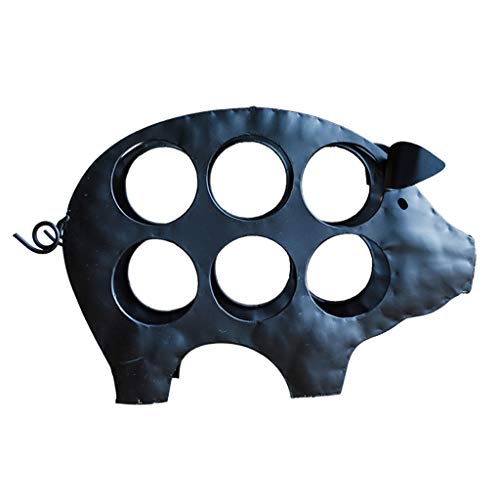 NEOCHY Wine Rack Wrought Iron American Decoration Home Creative Wine Cabinet Decoration Rack Wine Storage Rack