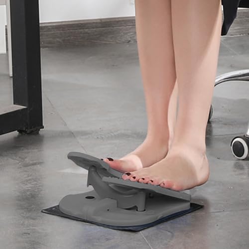 Under desk stepper folding portable mini stepper anti-slip massage leg fitness stepper suitable for weight loss, weight loss, exercise
