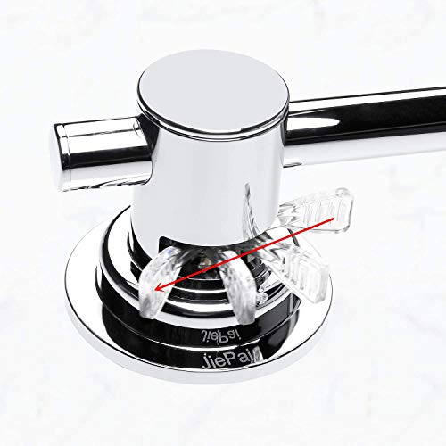 JiePai 16 inch Suction Cup Towel Bar, Vacuum Suction Towel Holder Suction Towel Rack for Bathroom Wall Mount Bath Towel Rail