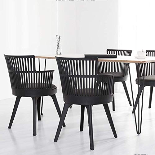 n/a Dining Chair Slipcovers Dining Chair Backrest Chair Home Stool Desk Chair Plastic Handrail Computer Chair to Discuss Chair Bearing Weight 100