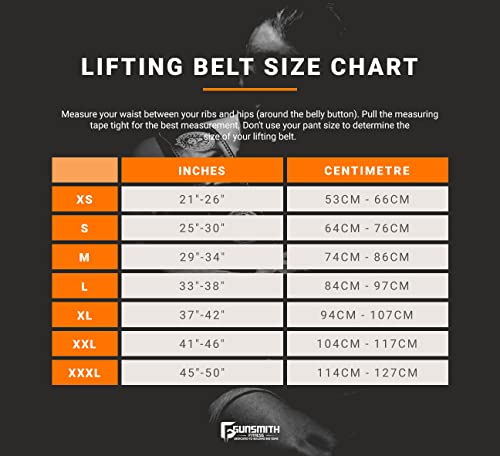 Gunsmith Fitness Apex Lifting Belt - Ultra Premium Handmade, All Black Olympic & Powerlifting