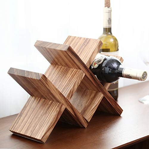 NEOCHY Lattice Wine Storage Holder Decorative Bottle Rest Wine Rack Bar Accessories Ornament Handicraftnishing