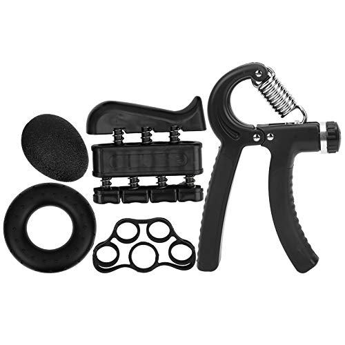 CHICIRIS Grip Strength Trainer Kit, Strength Training Hand Grip Strengthener Fitness Resistance Equipment Finger Exerciser