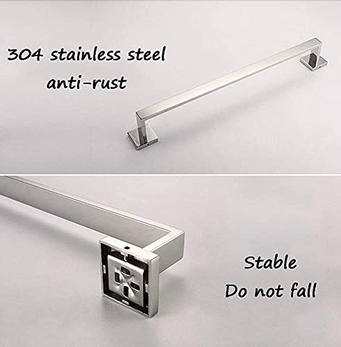 KNOXC Towel Racks,Towel Bar Towel Bar Wall Mounted Towel Rail Polished Finish for Bathroom or Kitchen Towel Rack