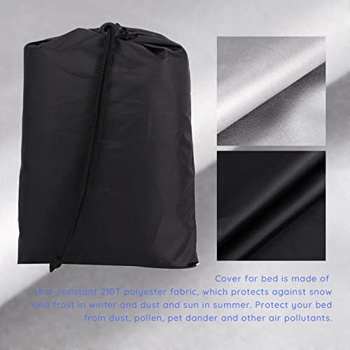 Folding Bed Storage Cover, Universal Rollaway Bed Cover, Universal Storage Cover, 85×33×107cm, 33.5in×13in×42in, for Swimming Pool Beach Chair, C