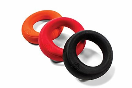 Harbinger Ergonomic Grip Strength System With Progressive Resistance Levels, Fitness, Strength Training Equipment, Multi-Coloured, Set of 3 Diffe