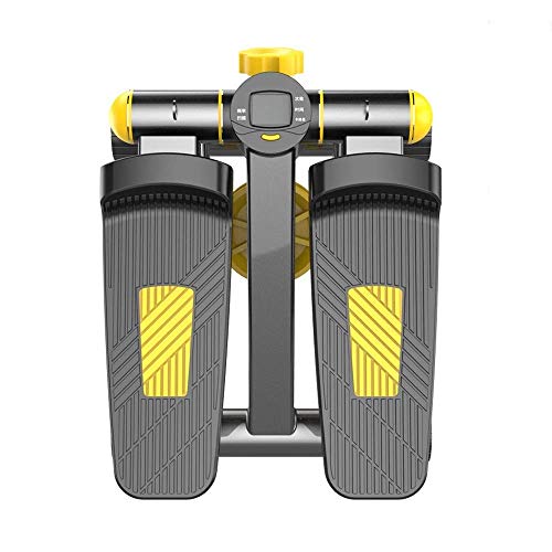 N/A Mini Stepper,Fitness Stair Stepper - Portable Stair Stepper Adjustable Resistance,Fitness Exercise Machine with Resistance Bands Durable