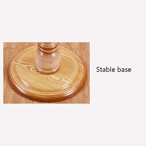 KRHINO Clothes rack and hat rack Coat Rack Simple Coat Stand, Solid Wood Coat Rack Single Pole Coat Hat Stand Storage Rack With Multiple Hooks Su