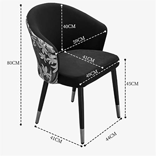 Kitchen Dining Room Furniture Chairs Velvet Dining Chairs With Armrests And Backrest With Metal Chair Legs For Office Lounge Dining Kitchen Bedro