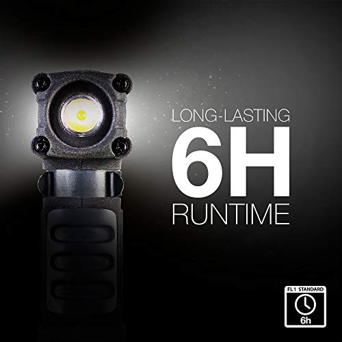 Energizer Hardcase Professional LED Torch, Compact, Water and Impact Resistant, Pocket-sized, Batteries Included