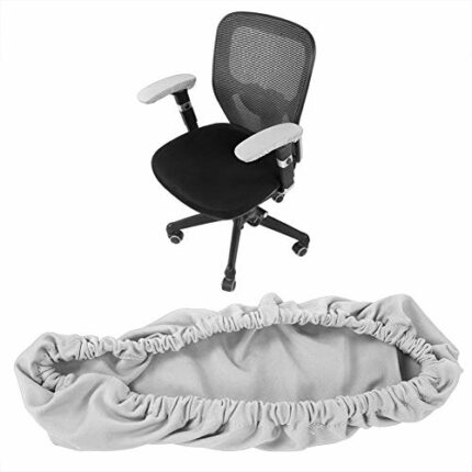 Zerodis Office Chair Arm Cover Elastic Stretchable Armrest Cover Comfortable Chair Arm Pad Removable Chair Armrest Cover for Home Office and Bar(