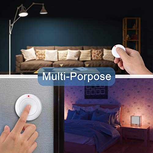 Food Waste Disposer Switch-Remote Control-No Drilling on Sink Top-No Wiring-Stick On Sink Top/Counter Top-Compatible with Any Garbage Disposal Un