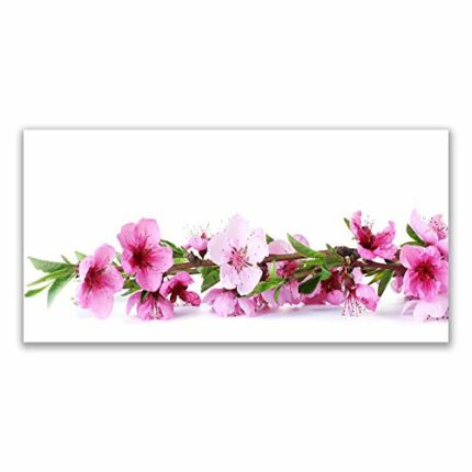 Tulup Splashback - 140x70cm Backsplash Cooker Hob Wall Splashback - Kitchen Wall Panels - Heat Resistant - Toughened/Tempered Safety Real Glass -