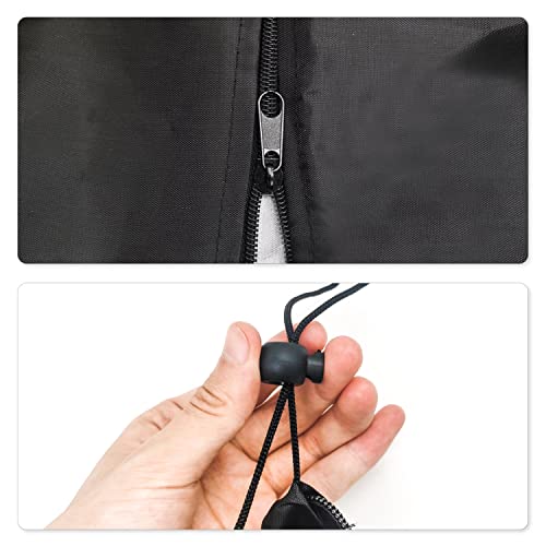 Priksia Egg Chair Cover Waterproof Patio Hanging Egg Chair Cover 210D Oxford Outdoor Swing Egg Chair Cover with Zipper 115x190cm