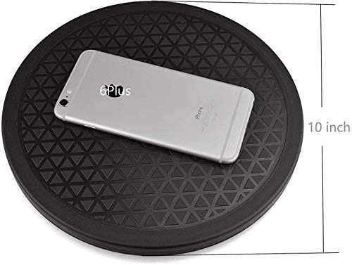 Heavy Duty 360° Rotating Swivel Steel Ball Bearings Stand for Big Screen TV Monitor/Turntable/lazy Susan (10 Inches)