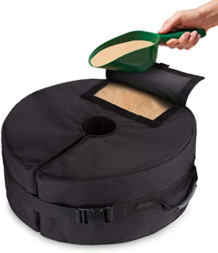 Namvo Weight Kettlebell Sandbag, Adjustable Weightlifting Training Filled Fitness Workout Bag Comfortable Handle Buckle Lock Portable Sandbag for