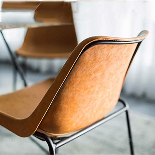 n/a Dining ChairDining Chair Home Back Metal Chair Makeup Leisure Desk Office Stool
