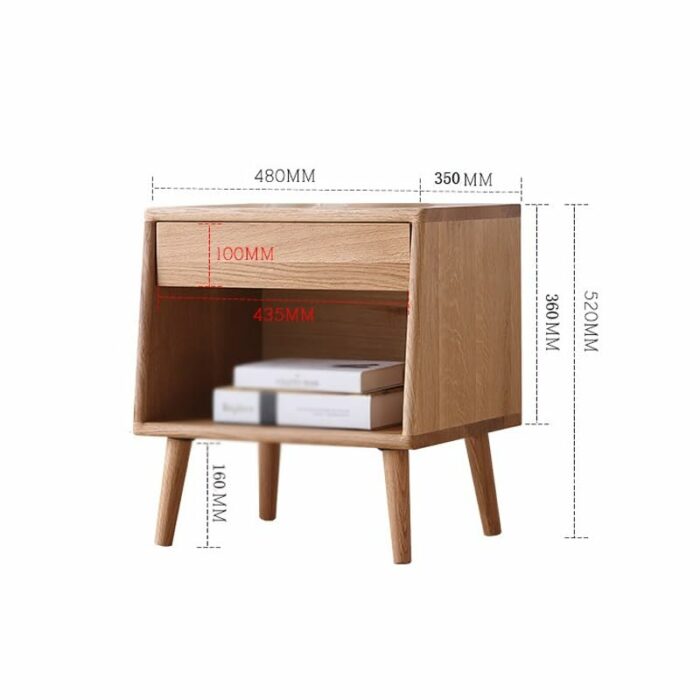 EYHLKM Bedside Locker Locker Bedroom Shelf Bedside Table Narrow Mini