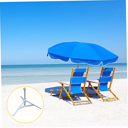Newin Star Beach Umbrella Stand Outdoor Umbrella Base Foldable Adjustable Parasol Stand Sun Shade Holder For 22Mm To 25Mm Pole