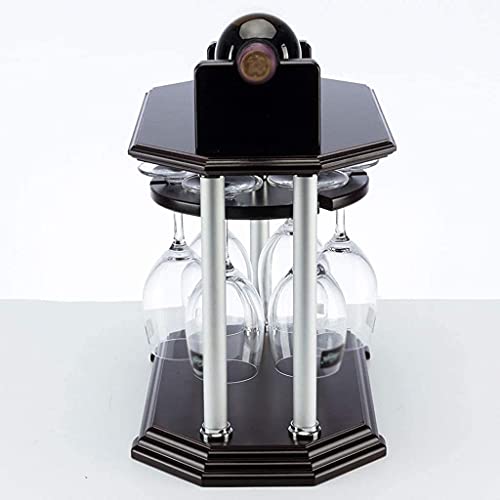 NEOCHY Countertop Wine Rack, Decorative Tabletop Wine Bottle Holder, Environmentally Friendly and Tasteless