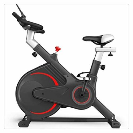 n/a Famiglia Cyclette Home Fitness Spinning Bike Ciclo Attrezzature Da Palestra Per La Casa Cyclette Coperta Di Filatura (Color : Black)