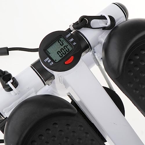 Steppers for Exercise, Mini Stepper, Home Gym Machine, Foldable Pedal Stepper, with Resistance Bands Max 150kg, Exercise Hydraulic Stepper Climbe