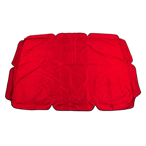 Zerodis Swing Canopy Cover Replacement for Outdoor, Patio Garden Canopy Porch Top Cover (Swing Is Not Included), 75x52x6in(Coffee)